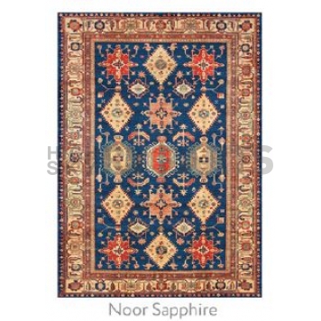 Ruggable Carpet 5 X 7 Feet - Polyester Noor Sapphire 