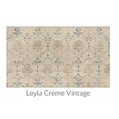 Ruggable Carpet 3 X 5 Feet - Polyester Leyla Cream Vintage 