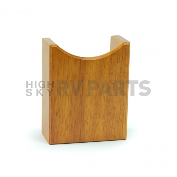 Camco Remote Control Holder Oak Accents 5 inch x 4 inch - Wood - 43533-1