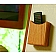Camco Remote Control Holder Oak Accents 5 inch x 4 inch - Wood - 43533
