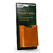 Camco Remote Control Holder Oak Accents 5 inch x 4 inch - Wood - 43533