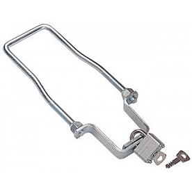 Dutton Lainson Corp Trailer Mount Spare Tire Carrier Silver - 22136