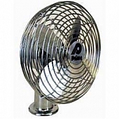 Prime Products Fan Heavy Duty - 2 Speed 12 Volt DC - Chrome - 06-0850