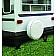 Camco Spare Tire Cover 34 Inch Arctic White Vinyl - 45340