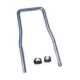 Tie Down Spare Tire Carrier Trailer Frame Mount Silver - 86091