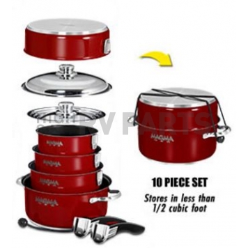 Magma Products Cookware Set A10-366-MR-2-IN-1