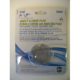 Ventmate Bug Screen for 2-1/2 Inch 4-Prong Roof Vent - 68480