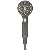 Oxygenic/ ETL Shower Head - Gray Rubber with 84 Inch Hose - 70862