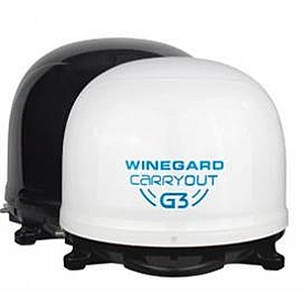 Winegard Carryout G3 Automatic Portable Satellite TV Antenna - White - GM-9000