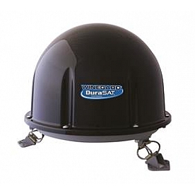Winegard DuraSat Satellite TV Antenna for DISH/ DirecTV/ Bell Services -Black - RTCM35T