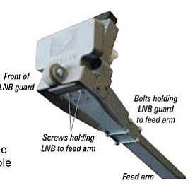 Winegard Satellite TV Antenna Low Noise Block - LNB - RP-SK09