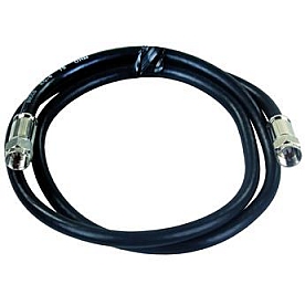 JR Products RG6 Audio/ Video Cable 36 inch Black - 47945