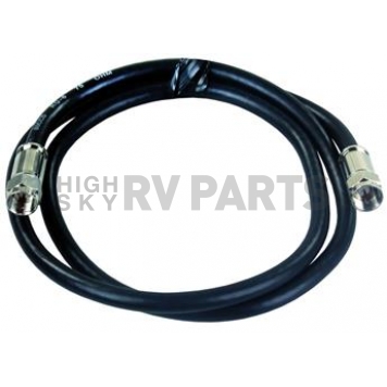 JR Products RG6 Audio/ Video Cable 36 inch Black - 47945
