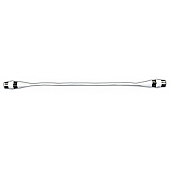 JR Products Flat Coax Cable White - 47435