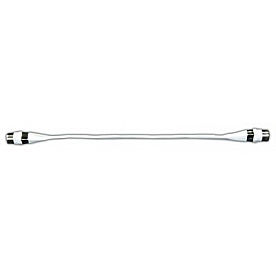 JR Products Flat Coax Cable White - 47435