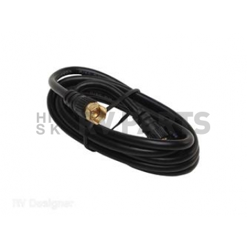 RV Designer Audio/ Video Cable 72 inch Black - T173