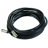 JR Products RG6 Audio/ Video Cable 20' Black - 47975
