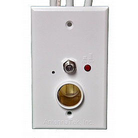Antennatek Wall Plate 12 Volt Power Supply  for Cable TV - 065840