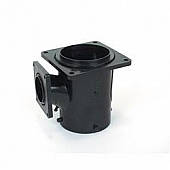 Valterra Sewer Waste Valve Fitting 3 inch Bayonet X 3 inchRotating Flange X 1.5 inch Rotating Flange - T1010