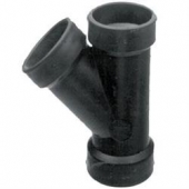 LaSalle Bristol Waste Valve Fitting 45 Degree Wye - 1-1/4 Inch Slip ABS Plastic