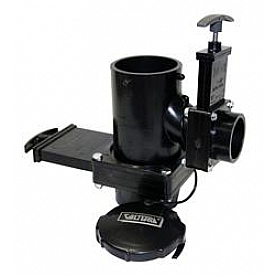 Valterra Sewer Waste Valve Double with 3 inch Spigot x 1.5 inch Hub - T18A