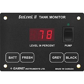 SeeLevel II Tank Monitor System - for Voltage and Tanks Level - 709-RVC PM