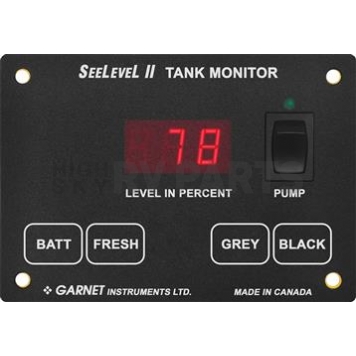 SeeLevel II Tank Monitor System - for Voltage and Tanks Level - 709-RVC PM