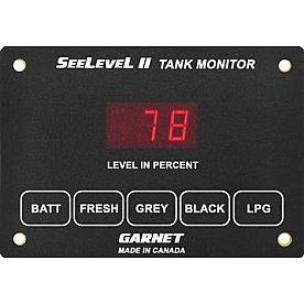 SeeLevel II Tank Monitor System - for Voltage and Tanks Level - 709-RVC-DO