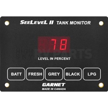 SeeLevel II Tank Monitor System - for Voltage and Tanks Level - 709-RVC-DO