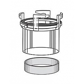 Thetford 3 inch Bayonet Straight Adapter - Sewer Hose Connector - 70408