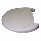 Thetford Toilet Seat Round Closed Front White with Cover 31703