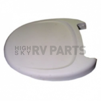 Thetford Toilet Seat Round Closed Front White with Cover 31703