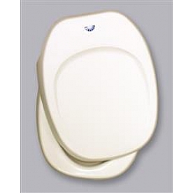 Thetford Toilet Seat Square Closed Front White 36787