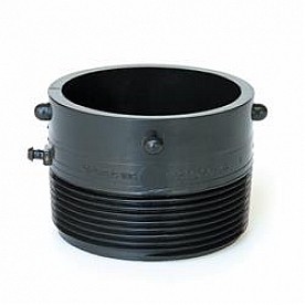 Valterra Sewer Hose Connector - Termination Adapter 3 inch Bayonet x 3 inch Male Thread - T1029-4