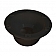 Custom Plastic Sewer Vent Black with Base And Cap