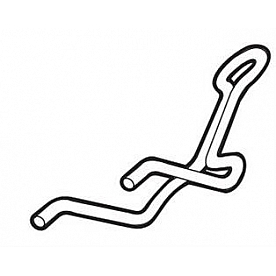 Barker Mfg. Portable Waste Holding Tank Towing Bracket 11310