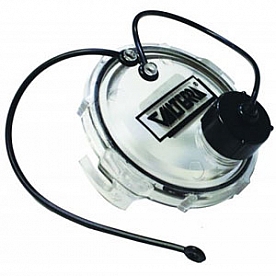 Valterra 3 inch Bayonet Waste Valve Cap with Garden Hose Connector - T1020-1CLR