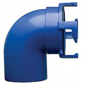 Prestofit Blue Line 90 Degree Sewer Hose Connector - 1-0020