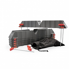 Camco RhinoFLEX 20' Sewer Hose Support 24 Stakes - 43071