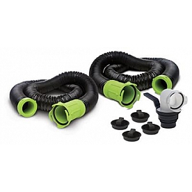 Thetford Titan Two Rugged Sewer Hose 10' Length with Fittings 17902