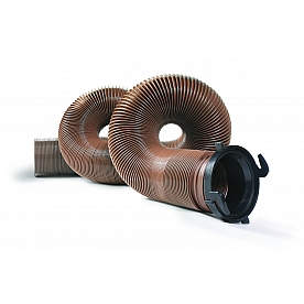  Camco Sewer Hose 15' Length - with Bayonet Fitting - 39691