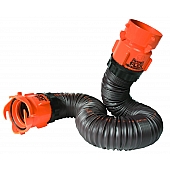 Camco RhinoFLEX Sewer Hose 5' Length - with Lug and Bayonet Fittings - 39765