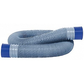  Prestofit Blue Line Sewer Hose 5' Length with Pushover Quick Connectors 1-0062