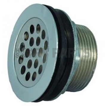 JR Products RV Shower 2 inch Drain Strainer - 9495-209-022