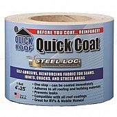 CoFair Product Roof Repair Tape   4 Inch x 25 Feet- QRQC425