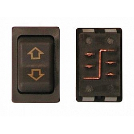 Valterra Slide Out Switch Brown - 5 Pin Terminal Side-By-Side Connector - DG31876VP