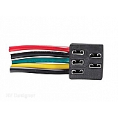 RV Designer Slide Out Switch Wiring Harness for 5 Pin Switches S141/S145 - S149
