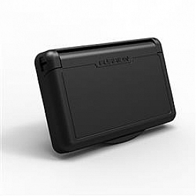 Furrion LLC Receptacle Cover Black - 15 Amp Outdoor - F15RCS-BS