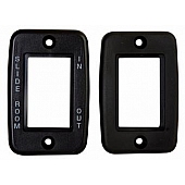 Valterra Switch Plate Cover Black - 1 Per Card - DG385VP