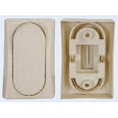 Valterra Switch Plate Cover  Ivory - 1 Per Card - DG958PB